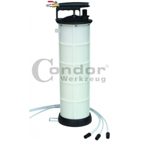 Suction Pump, manual lever + air operation, 7.3l