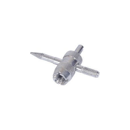 4-way tire valve stem core tool (Vg5-Vg8) (AvtoDelo) 40072