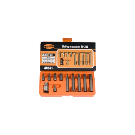 key wrench set 11 items (bi-hexagonal) (АvtоDеlо) (40641)