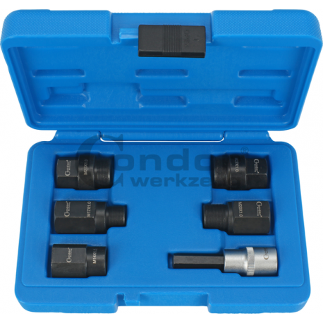 Diesel Injector Thread Adapters, 6 pcs., M14-27