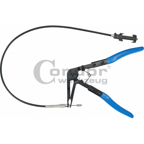 Hose Clamp Pliers, bowden wire 630 mm, for Clic + Clic-R