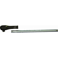 Reversible Ratchet, 2 pcs., 1", ratchet head + handle, 675 mm