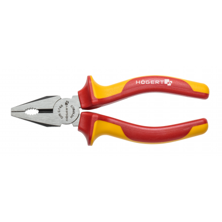 Insulated combination pliers 160 mm, VDE, 1000 V