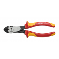 Insulated diagonal side cutters 180 mm, 1000 V, VDE