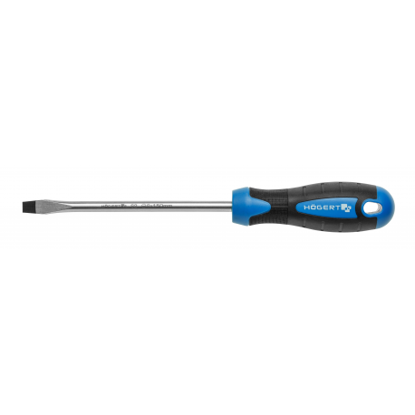 Slotted screwdriver 5 x 100 mm, S2 steel