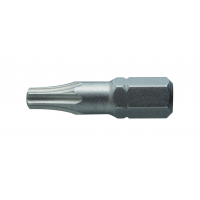 Screwdriver bit, TORX 10, 25 mm, S2 steel, 2- piece blister