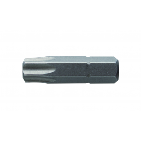 Screwdriver bit, TORX 40, 25 mm S2 steel, 2- piece blister