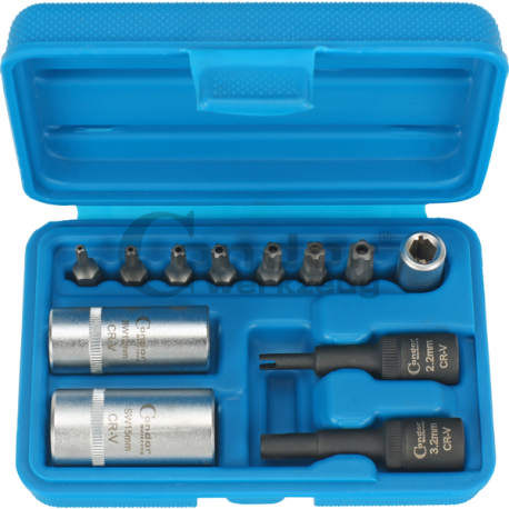 Socket Set for Air Conditioning Systems, 12 pcs.