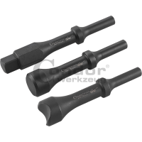 Specialist Chisel Set, 3 pcs., for air hammers