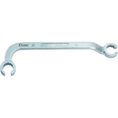 Injection Line Wrench, bi-hex 17 mm