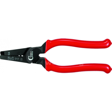Crimping Pliers, cable end sleeves 0.25-2.5 mm², 150 sleeves