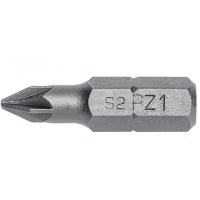 Биты PZ1, 25 мм, сталь S2, 5 шт. HOEGERT