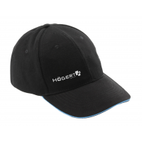 Baseball cap, cotton, black, universal size
(57-61 cm) HOEGERT HT5K186