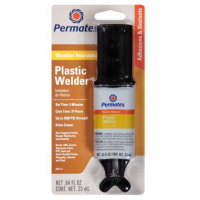 Dirbtinio pluošto klijai plastikui / Permatex