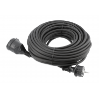 Rubber insulated extension cable 30m HOEGERT HT1E702