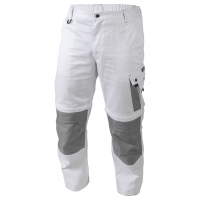 SALM Protective trousers white, size M HOEGERT HT5K363-M