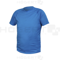 T-shirt polyester blue, XL HOEGERT HT5K400-XL