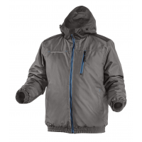 MOZEL Утепленная куртка-бомбер, цвет графит, размер L