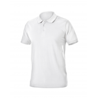 Marškinėliai balti medvilniniai Tobias XL