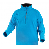 Eder Half Zip Fleece jacket, blue, size XL HOEGERT HT5K375-XL
