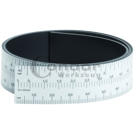 Magnetic Flexible Ruler, 600 mm