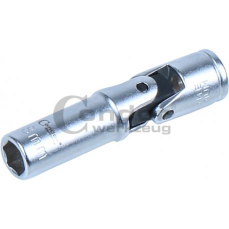 Glow Plug Joint Socket, 1/4", 60 mm, 10 mm