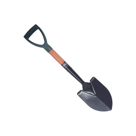 car round point shovel with wooden handle (680mm) (AvtoDelo) (44002)