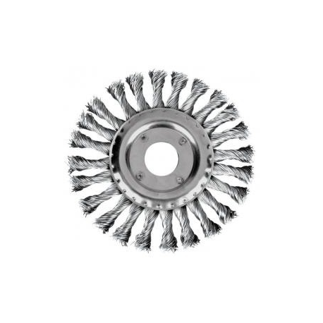 Šepetys disko tipo, plieninis 115 mm, 22,2mm skylė