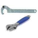 Combination and hook spanners