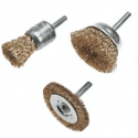 Brushes for drills, grinding-cutting tools